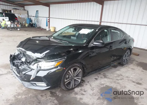 2021 Nissan Sentra Sr Xtronic Cvt из США, поврежденный, VIN 3N1AB8DV6MY328959